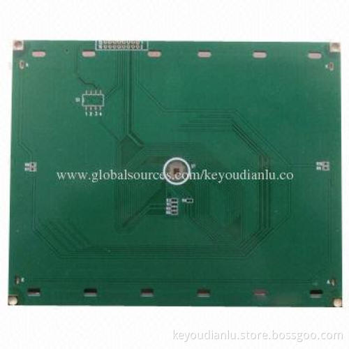 Double-sided PCB with Hole Size of 0.3mm, 1oz Copper Thickness